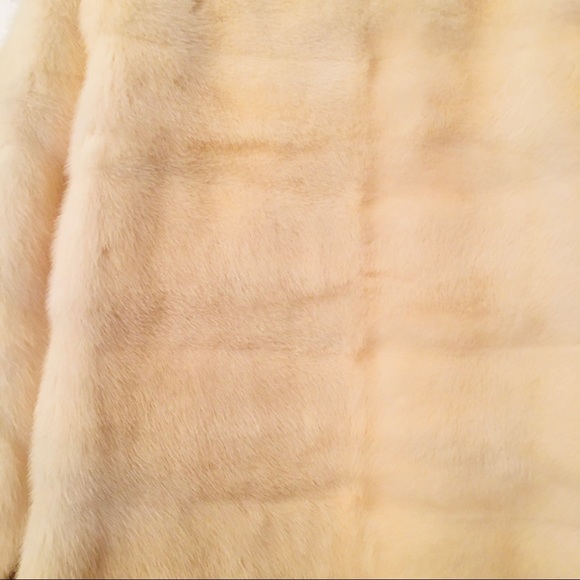 RARE YVES SAINT LAURENT YSL mink coat +silk lining - Picture 6 of 6